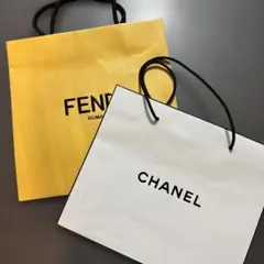 CHANEL フェンディ　紙袋　2枚セット