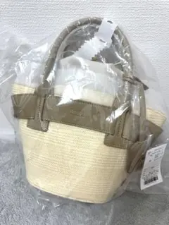 新品未使用Herlipto Palma Mini Tote Bag taupeのサムネイル