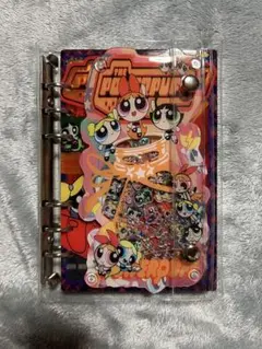 パワパフ シャカシャカノート シール帳 A6 透明カバー付き☆