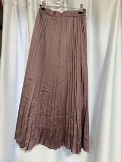 GU 薄紫 プリーツスカート　Sサイズ