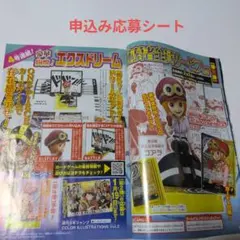 4号連続第3弾《豪華絢爛エクスドリーム応募者全員サービス》 申込み応募シート