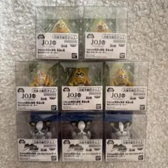 ジョジョの奇妙な冒険　黄金の風　ちょこのりング　7個セット　イギー　S•P