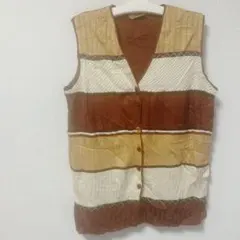 CAT OUT ストライプ ニットベスト