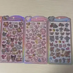 うるちゅるポップシール3種セット