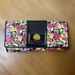 Scolar 花柄 長財布 ゴールド内装のサムネイル