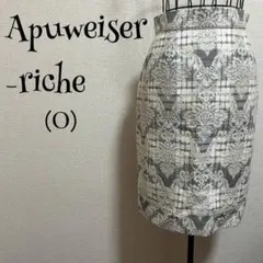 アプワイザー・リッシェ（0）スカート/グレー/ホワイト/レッド/タイト/チェック