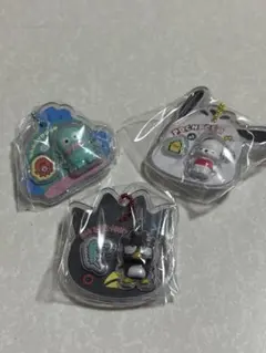 サンリオキャラクターズ パッケージチャーム ハンギョドン ばつ丸 ポチャッコ