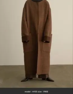 I_am reversible wool long coatのサムネイル