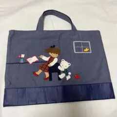 非売品・限定】南女 甲南女子×familiarファミリア コラボ デニムバッグ