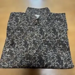 ペイズリー柄 長袖シャツ S