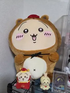 ちいかわ たぬきだもんくじ A賞 うさぎ ドデカたぬきぬいぐるみ - メルカリ