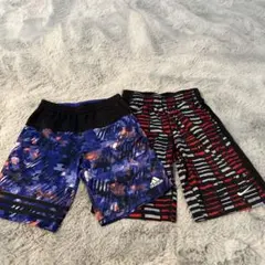 アディダス140 NIKE ナイキ ハーフパンツ S 2点セット