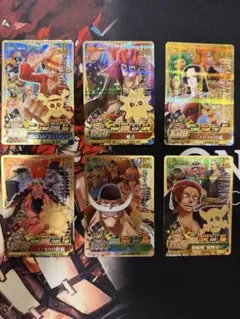 ワンピースベリーマッチIC 船長(キャプテン)カード　6枚セット