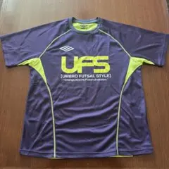 アンブロ UFS フットサルシャツ L UMBRO 半袖 プラシャツ 練習着