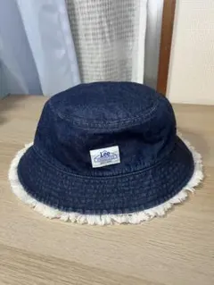 Lee デニム バケットハット フリンジ 58cm