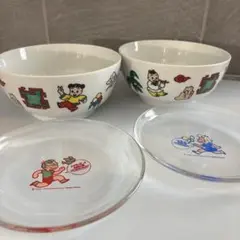 初期　原田治　昭和レトロ　オサムグッズ　ダスティーミラー　どんぶり　陶器　ガラスのサムネイル