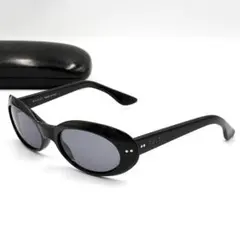 GUCCI archive oval sunglasses Blackのサムネイル