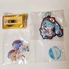 初音ミク　雪ミク2026あそーと　カセットテープチャーム　鏡音リン　アソート