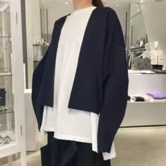 ENFOLD DOUBLE FACE CARDIGAN 38サイズのサムネイル