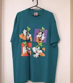 レア】ヴィンテージ ディズニー グーフィー 汗かきプリント USA製 90s 