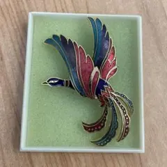 鳥 ブローチ