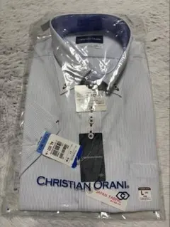 新品未使用　CHRISTIAN ORANI ストライプ ワイシャツ Lサイズ