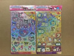 サンリオキャラクターズ　キラッとシール 2枚セット