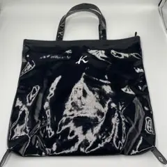 値下　キタムラ Kitamura 2Way トートバッグ ネイビー