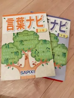 SAPIX 言葉ナビ 上巻・下巻セット 中学受験のサムネイル