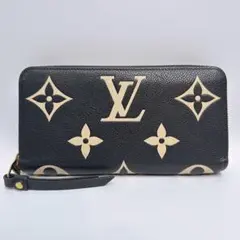 ルイヴィトン【現行未使用に近い付属品完備】モノグラムバイカラージッピーウォレット LOUIS VUITTON ルイヴィトン ジッピーウォレット バイカラー