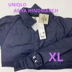 〈新品XL〉ユニクロ　アニヤ　パフテックシャツジャケット ネイビー