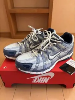 NIKE P-6000 SEデニム 28cm US10中古美品 ナイキ