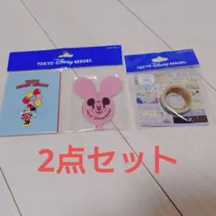 東京ディズニーリゾート メッセージカード・マスキングテープ 2点セット