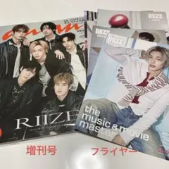 anan NO.2484 増刊号 RIIZE HMV特典フライヤー6枚セット