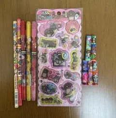 おさわり探偵なめこ栽培キット シャカシャカシール　文房具セット