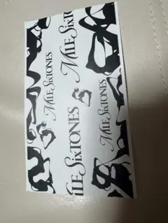 MILESixTONES 半券　チケット　塗りつぶしあり