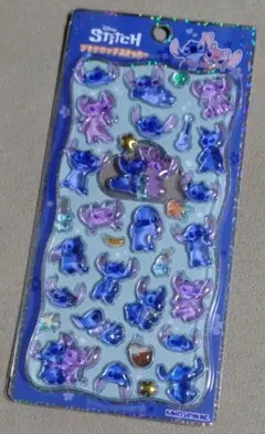 プチドロップステッカー　ディズニー　スティッチ　カミオジャパン