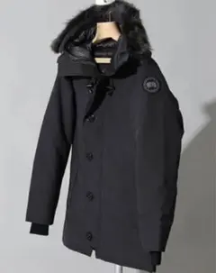 カナダグース　ブラックレーベル　シャトー　ネイビー　CANADA GOOSE