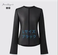 ユニクロ　シアークルーネックTシャツ　Lサイズ