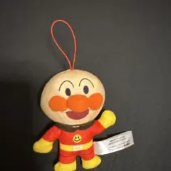 アンパンマン ぬいぐるみ ストラップ付き 約10cm