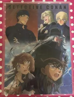 名探偵コナン　くら寿司　黒鉄の魚影 クリアポスター