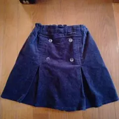 150サイズ キュロットスカート 綿98%