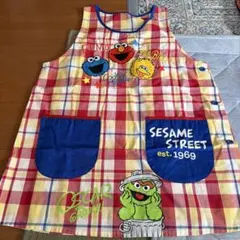 セサミストリートエプロン