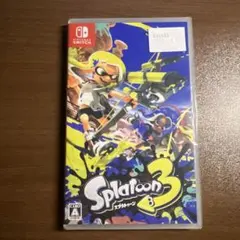 新品未使用　スプラトゥーン3