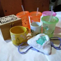 ムーミンカップセット 7点木箱付き