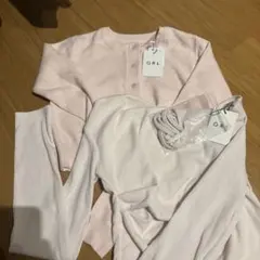 【2点セット】GRL グレイル 新品 リブトップス カーディガン
