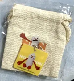 パペットスンスン ◇ チャーム付きミニ巾着 ◇ ノンノン