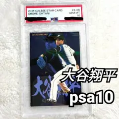 PSA10最高評価】大谷翔平 2015 カルビー スターカード #S-06 - メルカリ
