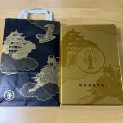 ゆかり名古屋黄金缶空き缶 紙袋 セット
