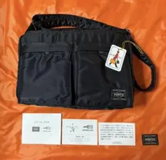 【未使用級】PORTER ポーター タンカー ショルダーバッグ ブラック